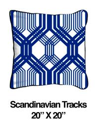 Scandinavian Tracks Blue
